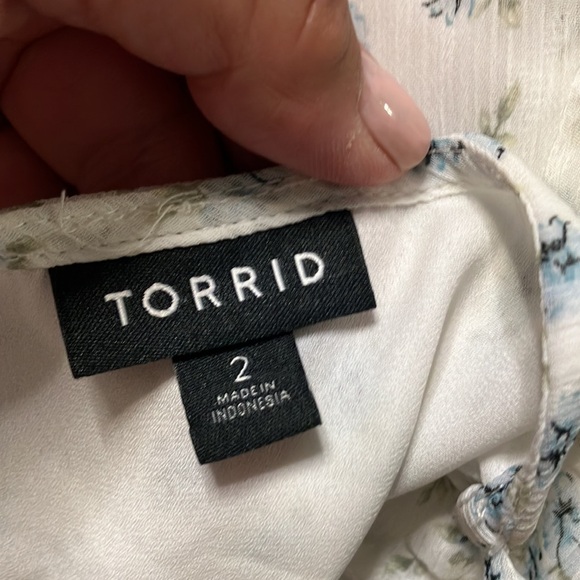 Torrid tunic chiffon 2 - Picture 4 of 4